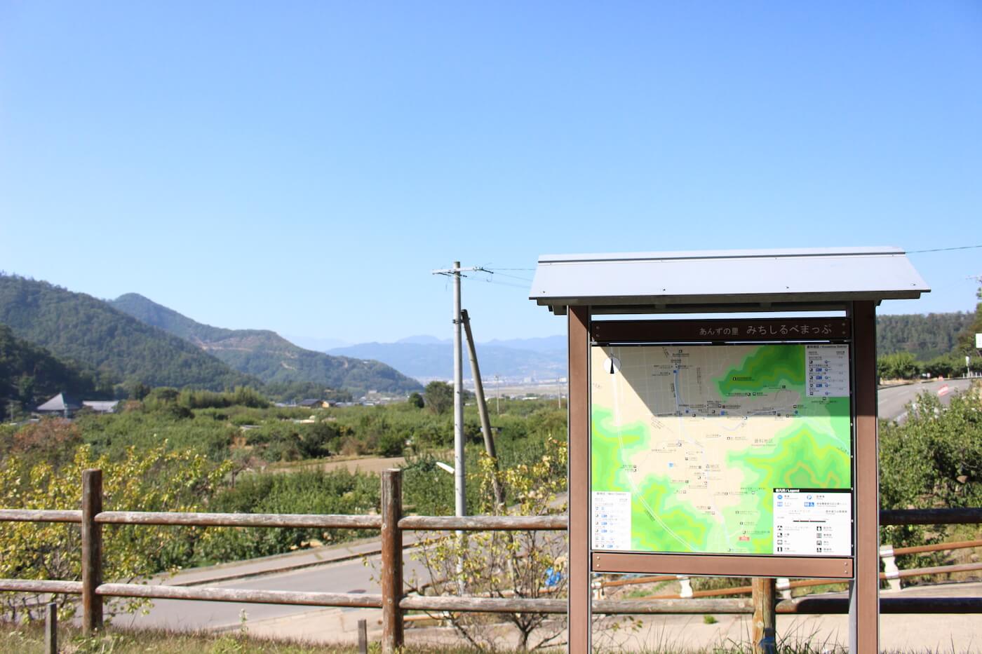 あんずの丘メモリアルパークの墓地内