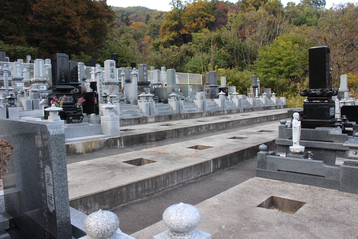 真蔵寺墓地の一般墓
