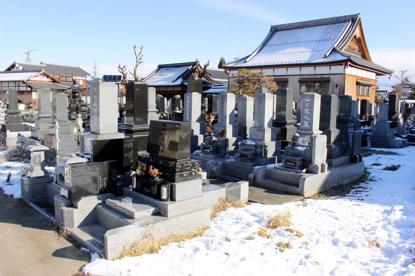 常福寺墓地の一般墓