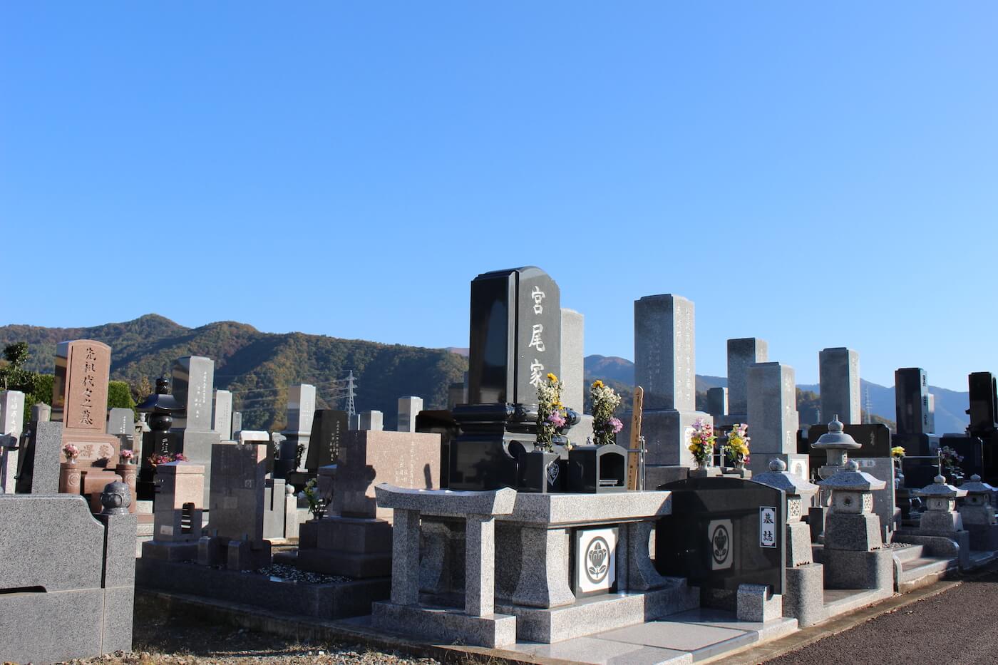 観音寺墓地の一般墓