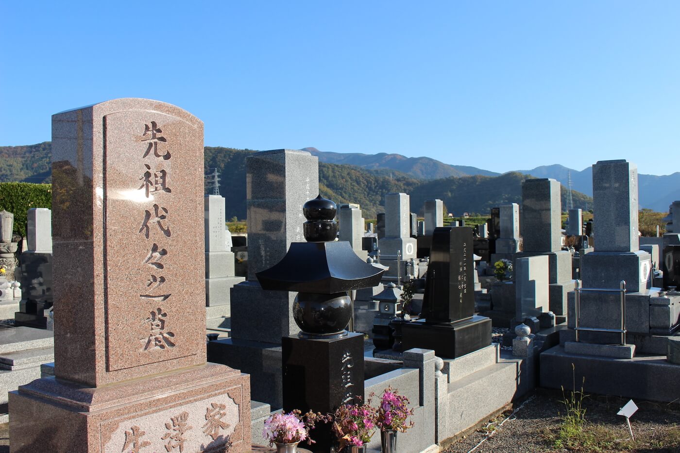 観音寺墓地の一般墓