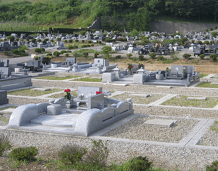 市霊園 規格墓石