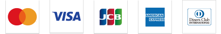 VISA・Mastercard・JCB・American Express