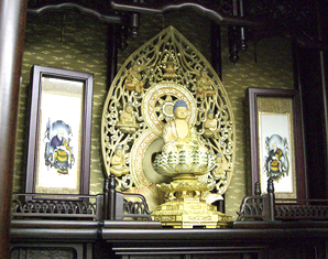 大型光背仏壇