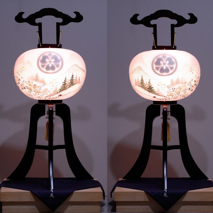 伝統的な盆提灯（写真2602_10）