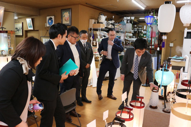 盆提灯展示会の様子（写真2602_4）