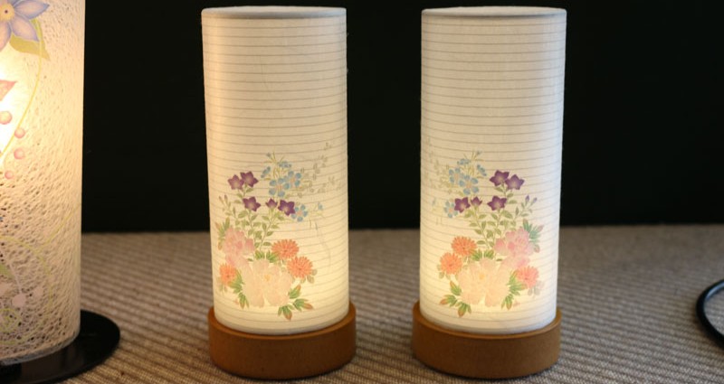 ちょうど良いサイズ感の置き提灯（写真2602_9）