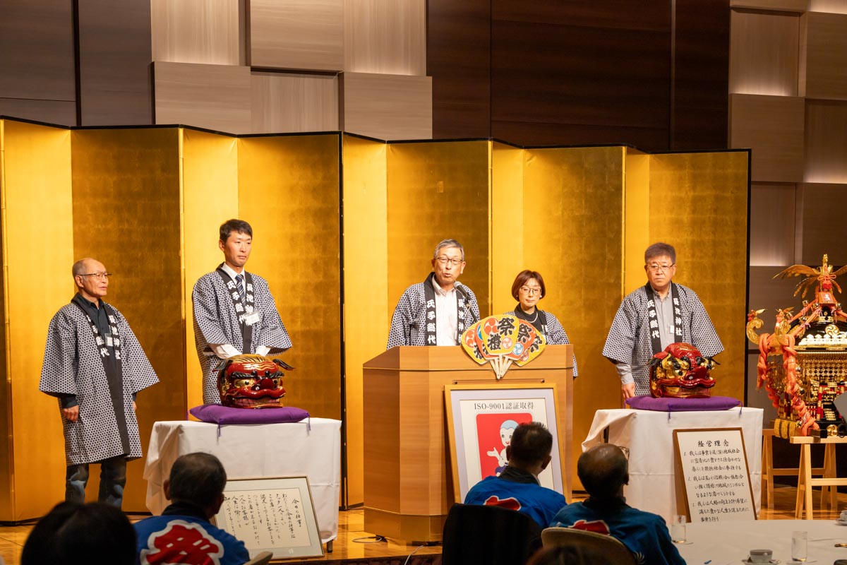 南長池区のアピールの様子